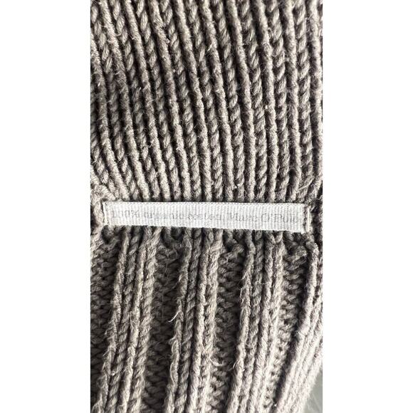 Marco Polo Womens Beige 100% Organic Cotton Small Button Up‎ Mock Neck Sweater - Picture 5 of 9